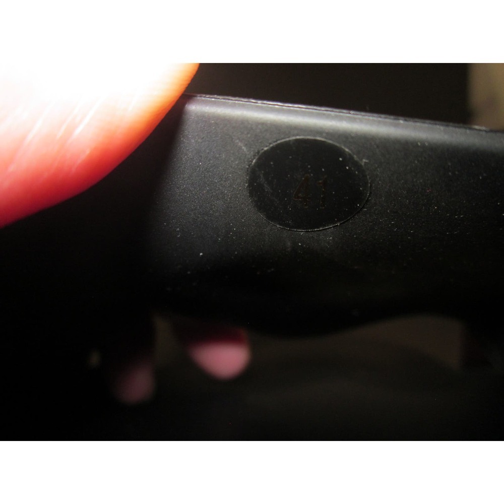 Versace Palazzo pool slide black slide rubber NWOT IT 41 - Picture 11 of 14